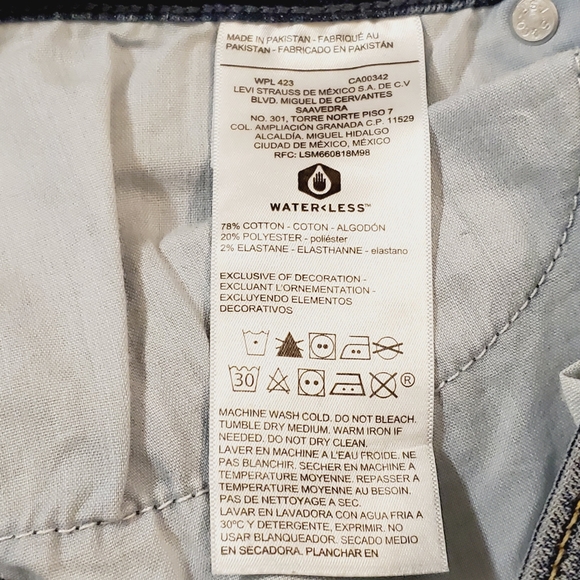 Signature by Levi Strauss & Co. Gold Label Men's Straight Fit Jeans - Picture 5 of 8